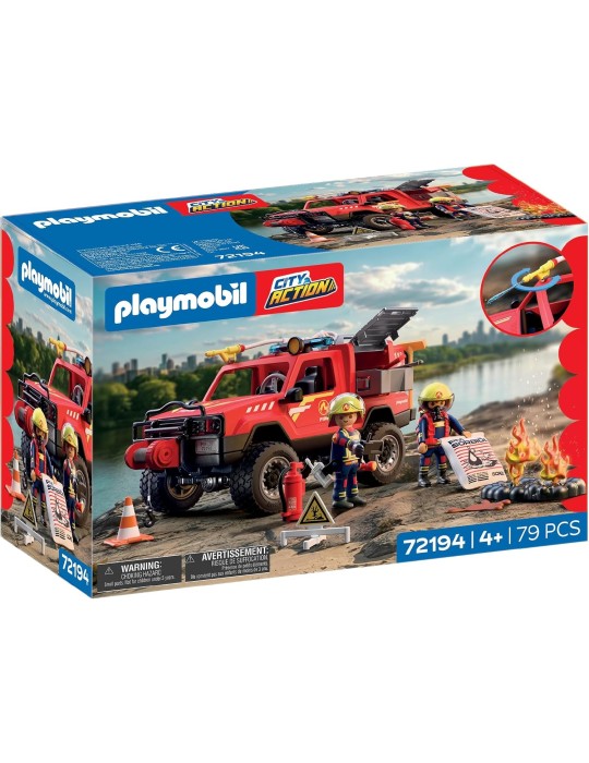 Playmobil City Action 72194. Todoterreno contra incendios. A partir de 4 años