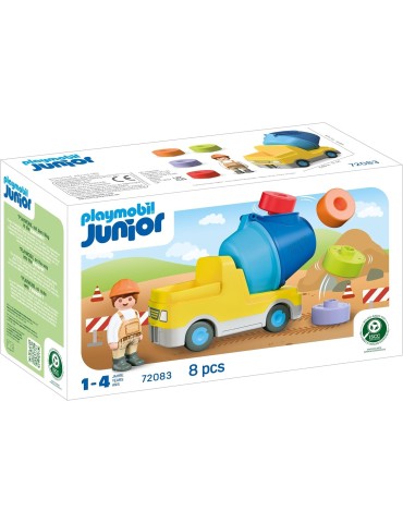Playmobil Junior 72083. Hormigonera. A partir de 8 años