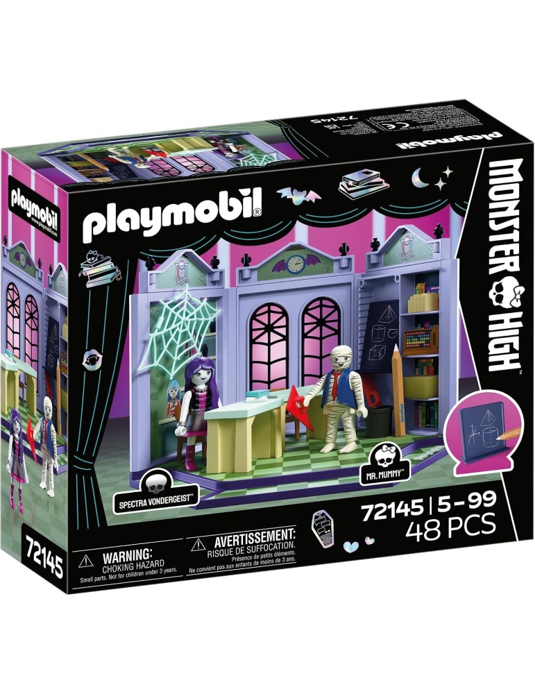 Playmobil Monster High 72145. Aula Escolar. Más de 5 años