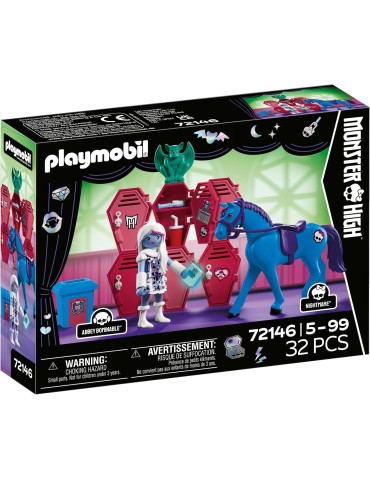 Playmobil Monster High 72146. Abbey en las taquillas. Más de 5 años