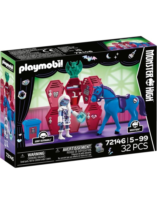 Playmobil Monster High 72146. Abbey en las taquillas. Más de 5 años