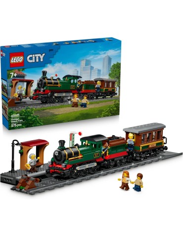 Lego City 60511. Tren de Vapor. Más de 7 años. 575 piezas
