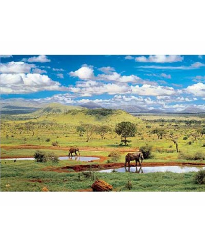 10167. Puzzle Trefl 1000 piezas Parque Nacional Tsavo West,Kenia