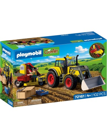 Playmobil Country 72161. Tractor grande con cosechadora de patata. Más de 4 años