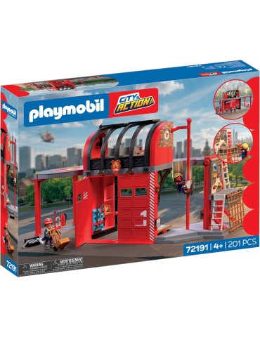 Playmobil City Action 72191. Gran Estación de Bomberos. Más de 4 años