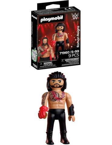 Playmobil WWE 71960. Roman Reigns. Más de 5 años