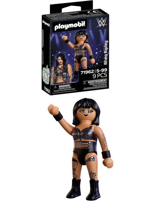 Playmobil WWE 71962. Rhea Ripley. Más de 5 años