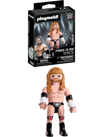 Playmobil WWE 71963. Triple H. Más de 5 años