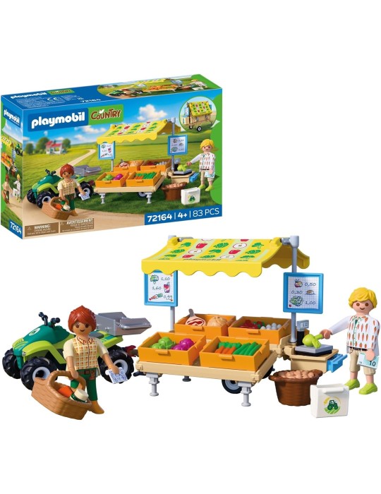 Playmobil Country 72164. Puesto de mercado. Más de 4 años