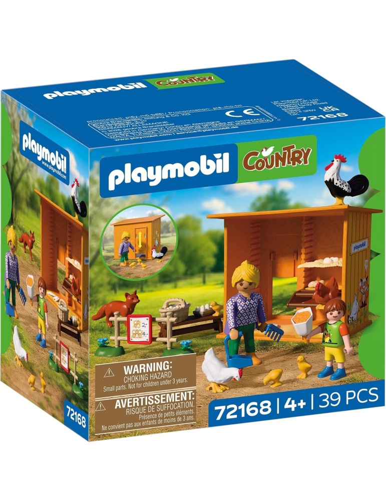 Playmobil Country 72168. Gallinero. Más de 4 años