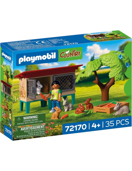 Playmobil Country 72170. Conejera. Más de 4 años