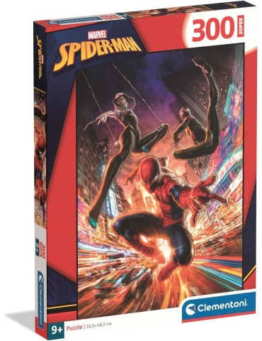 Clementoni  Marvel 21753. Puzzle de 300 de Spiderman. 33,5x48,5cm