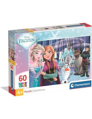 Clementoni 26318. Puzzle de 60 piezas de Frozen. 33,5x23,5cm