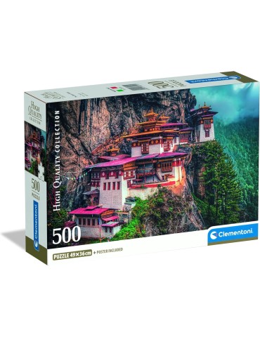 Clementoni 35619. Puzzle de 500 piezas de The Tiger's Nest. 49x36cm