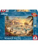 Schmidt 58036. Puzzle de 1000 Piezas de La Sirenita Celebración del amor. 69,3x49,3cm