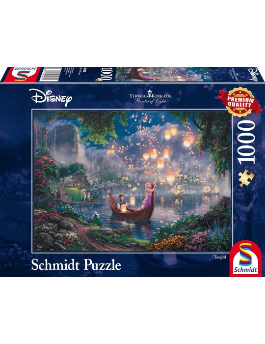 Schmidt 59480. Puzzle de 1000 Piezas de Rapunzel. 69,3x49,3cm