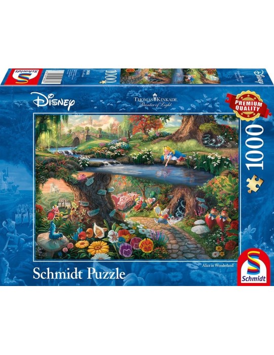 Schmidt 59636. Puzzle de 1000 Piezas de Alicia en el País de las Maravillas. 69,3x49,3cm