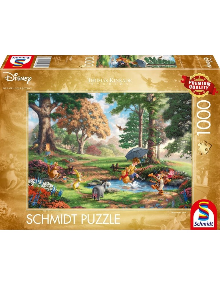 Schmidt 59689. Puzzle de 1000 Piezas de Winnie the Pooh. 69,3x49,3cm