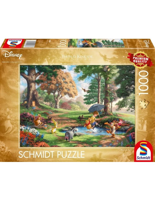 Schmidt 59689. Puzzle de 1000 Piezas de Winnie the Pooh. 69,3x49,3cm