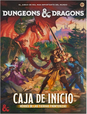 Dungeons & Dragons. Caja de Inicio Héroes de las tierras fronterizas. 3-5 jug +12 años