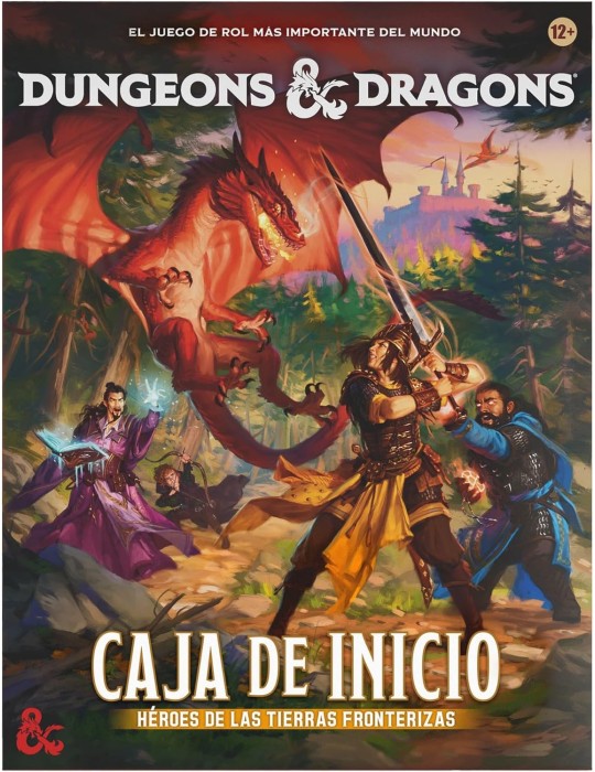 Dungeons & Dragons. Caja de Inicio Héroes de las tierras fronterizas. 3-5 jug +12 años