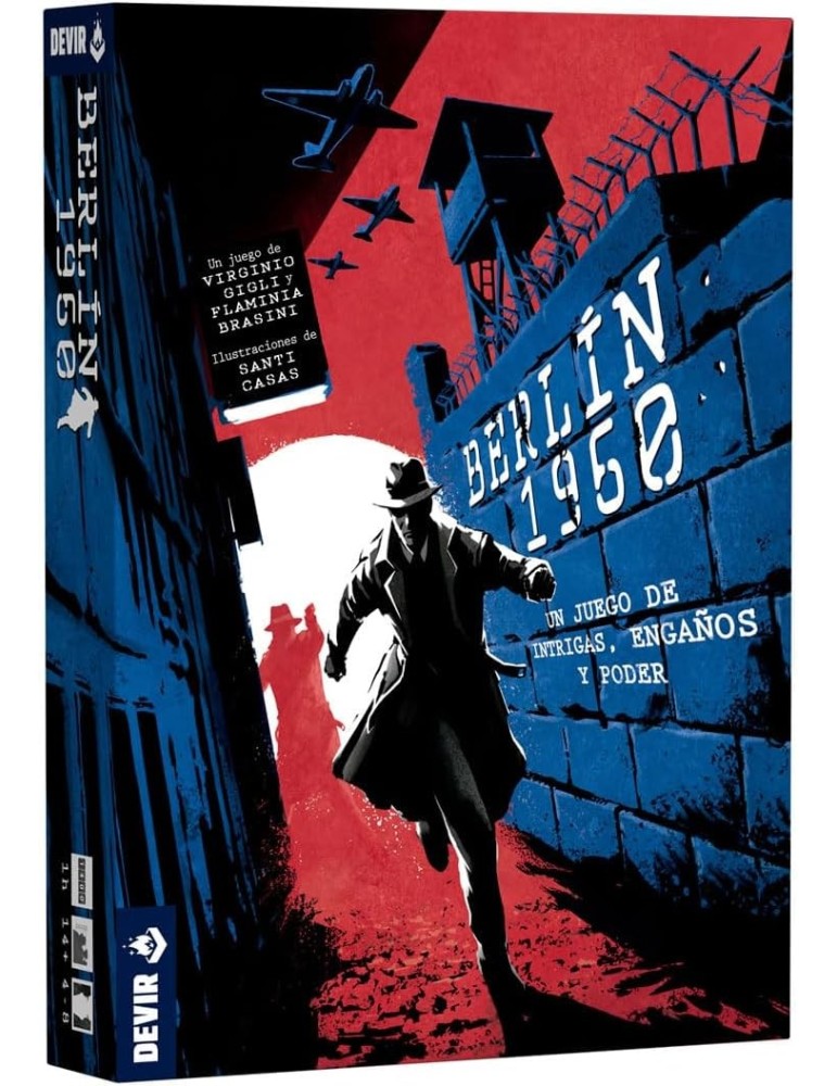 Devir BGBERSP. Juego de mesa Berlín 1960. 4-8 jug +14 años