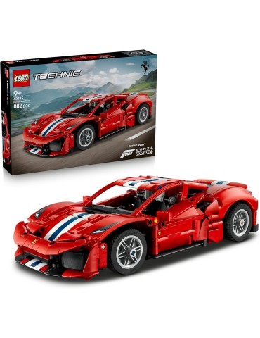 Lego Technic 42235 Coche Ferrari 488. Mas de 9 años. 882 Piezas