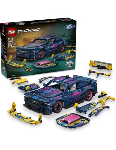 Lego Technic 42236 Ford Mustang GT. Mas de 10 años. 973 Piezas