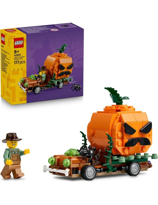 Lego 40822 Camioneta Calabaza. Mas de 8 años. 177 Piezas