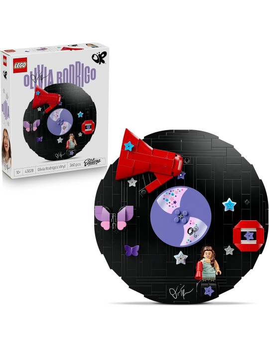 Lego Editions 43028 Vinilo de Olivia Rodrigo. Mas de 10 años. 360 Piezas