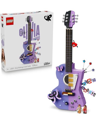 Lego Editions 43031 Guitarra Doble de Olivia Rodrigo. Mas de 14 años. 1228 Piezas