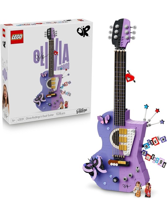 Lego Editions 43031 Guitarra Doble de Olivia Rodrigo. Mas de 14 años. 1228 Piezas