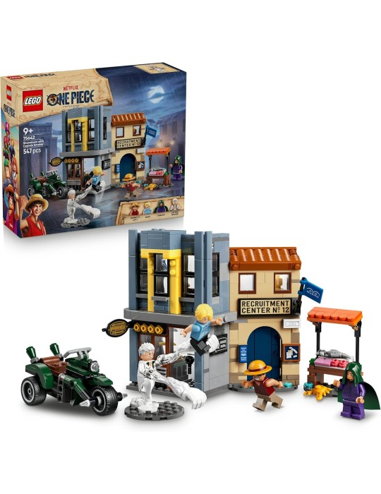 Lego One Piece 75642 Duelo contra el Capitán Smoker. Mas de 9 años. 547 Piezas