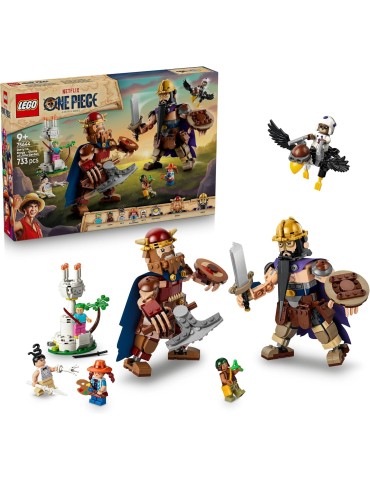 Lego One Piece 75644 Dorry vs. Brogy. Mas de 9 años. 733 Piezas