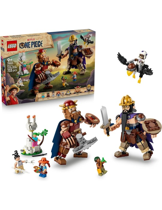 Lego One Piece 75644 Dorry vs. Brogy. Mas de 9 años. 733 Piezas