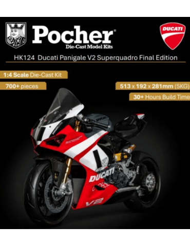 Pocher HK124. Ducati Panigale V2 Superquadro Final Edition. 1/4 2