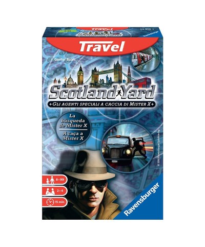 Ravensburger 23416. Scotland Yard Travel Edición Viaje