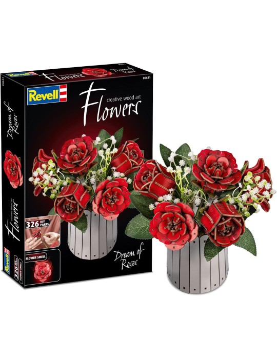 Revell 00631 Sueño de rosas. Mas de 14 años. 295 Piezas