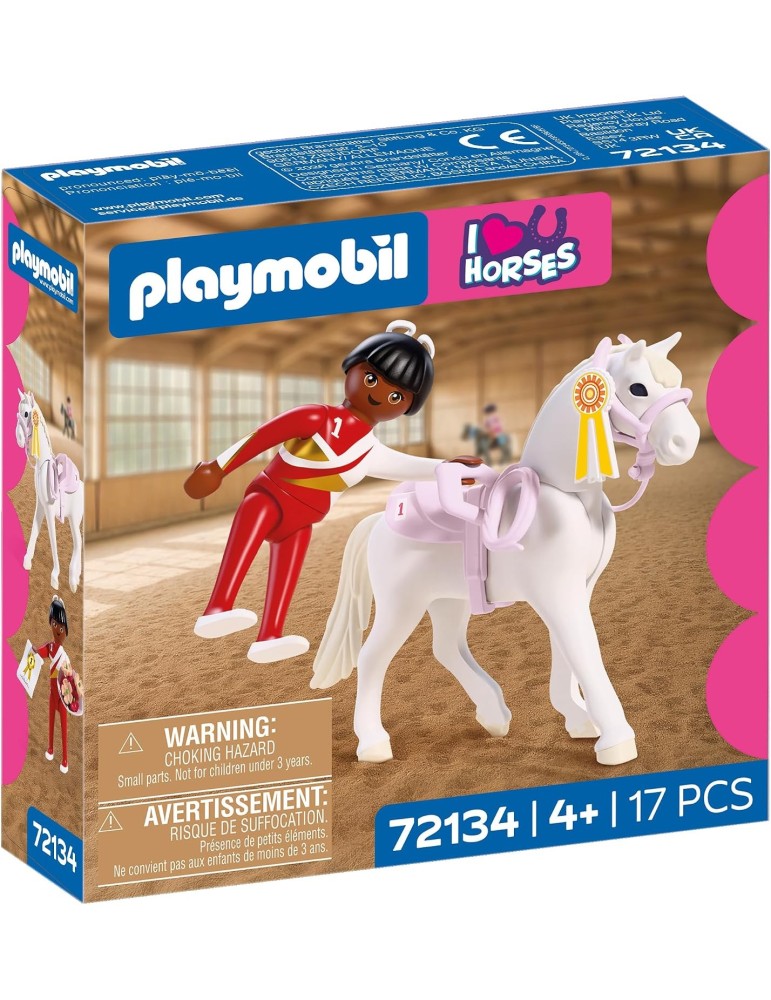 Playmobil I love Horses 72134. Volteo a caballo. Más de 4 años