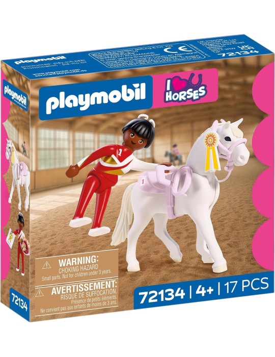 Playmobil I love Horses 72134. Volteo a caballo. Más de 4 años