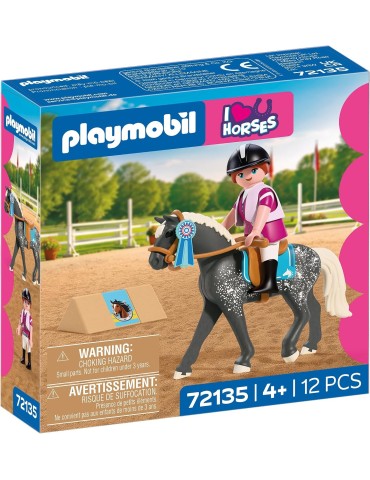 Playmobil I love Horses 72135. Salto de obstáculos. Más de 4 años