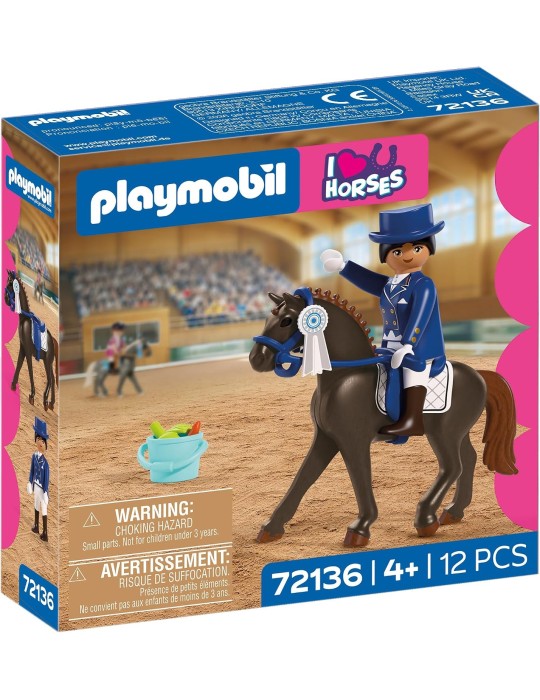 Playmobil I love Horses 72136. Doma ecueste. Más de 4 años
