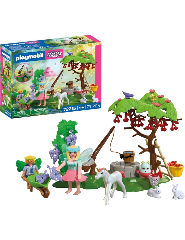 Playmobil Knights 72215. Jardín de las Hadas con cachorro de unicornio. Más de 4 años