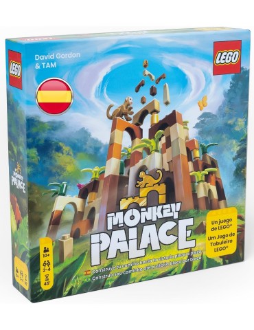 Dotted Games DOT10006. Juego de mesa Monkey Palace. 2-4jug. +10 años