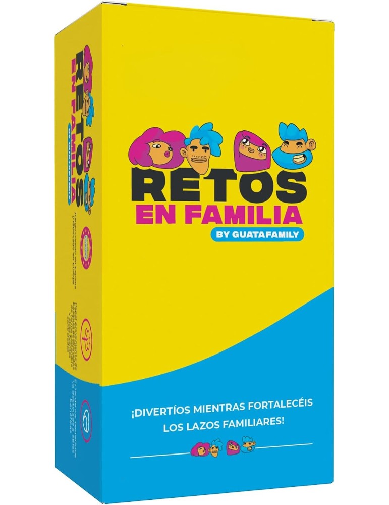 ATM Gaming LCRF01ES. Juego de cartas Retos en Familia. 3-12jug. +12 años