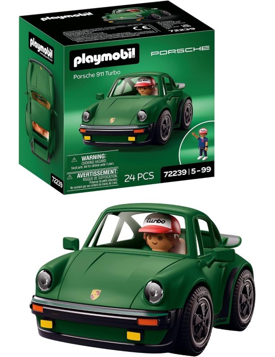 Playmobil 72239. Porsche 911 Turbo. Más de 5 años