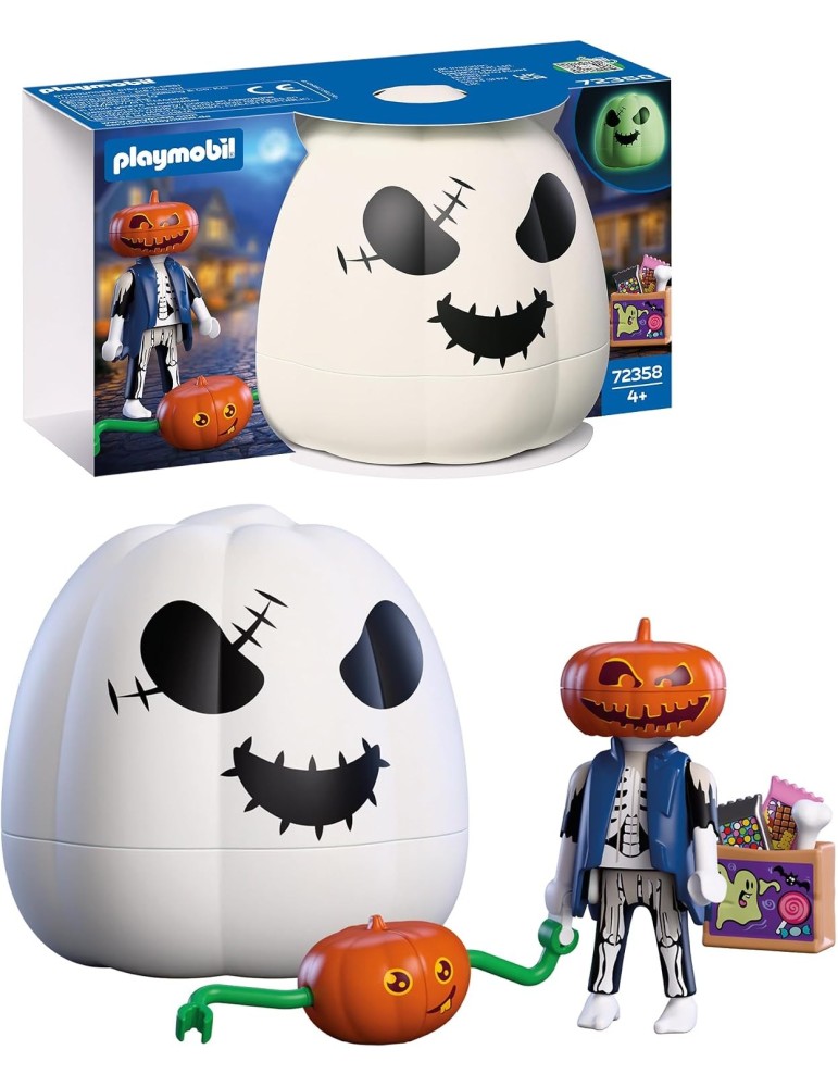 Playmobil 72358. Calabaza: cabeza de calabaza. Más de 4 años