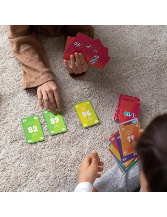 Jumbo JUM19873. Juego de cartas Split. 1-4 jug +8 años
