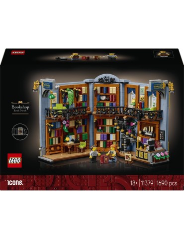 Lego Icons 11379 Rincón Entre Libros: Librería. Mas de 18 años. 1690 Piezas