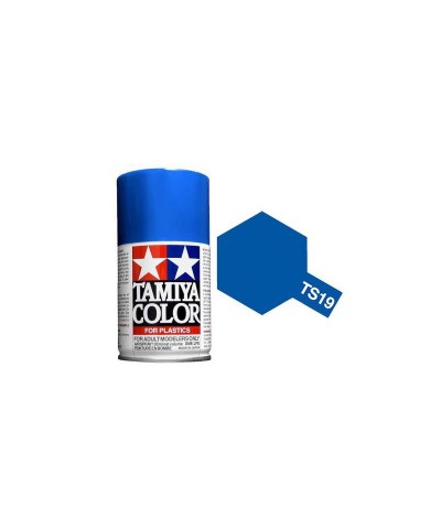 Tamiya 85019. Spray TS-19 Pintura Esmalte Azul Metalizado